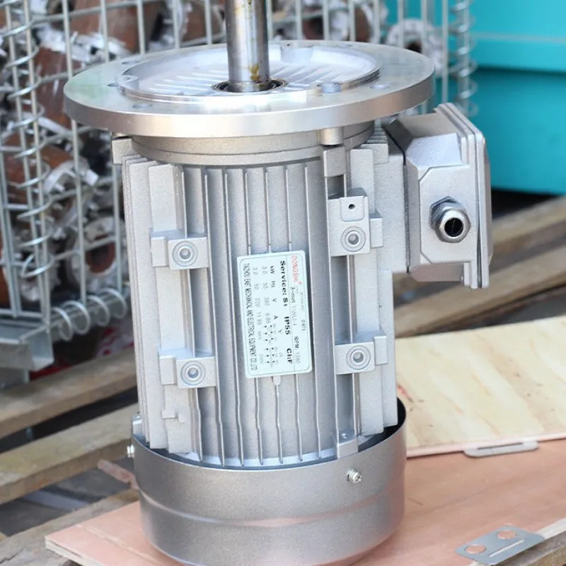 Y2100L2-4 3KW Dongshi three-phase asynchronous motor B14 B5 vertical flange aluminum shell motor B3