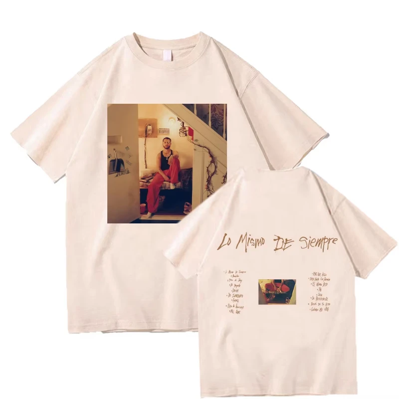 

Mora Lo Mismo De Siempre T Shirts Print Short Sleeve Shirt Men Women High Quality Tees Comfortable Tee