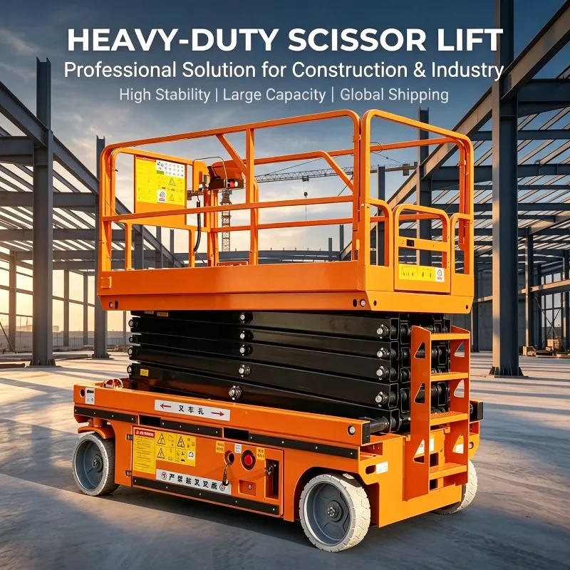 Mini Scissor Lift Table Portable Electric Lifting Platform with 100kg Capacity for Small Workshop Aerial Work Platform Manlift