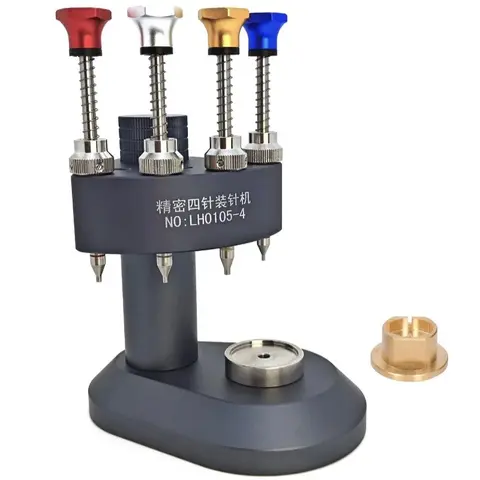 High Precision 4 Pins Watch Hands Presser Steel Watch Needle Installing Setting Fitting Watch Repair Tools & Kits for Watchmaker