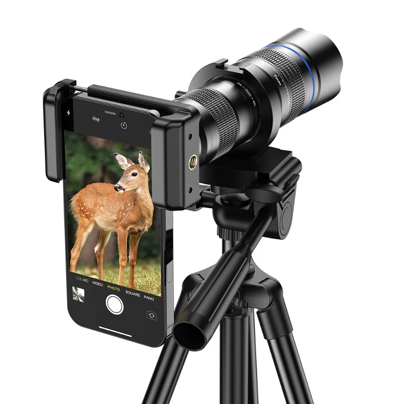 

20-40X times mobile phone zoom lens Douyin live long-range shot high-definition telephoto lens concert fishing camera