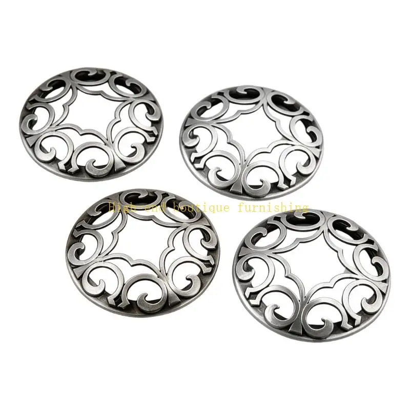 L9NB Scented Toppers Bottle Covers for Diffusers, Metal 4 Piece 82 mm Set