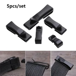 5pcs Molle Webbing Buckle Camping Hiking Outdoor Military Attach Strap Belt end Clip Adjust Keeper Tactical Backpack Bag Buckles