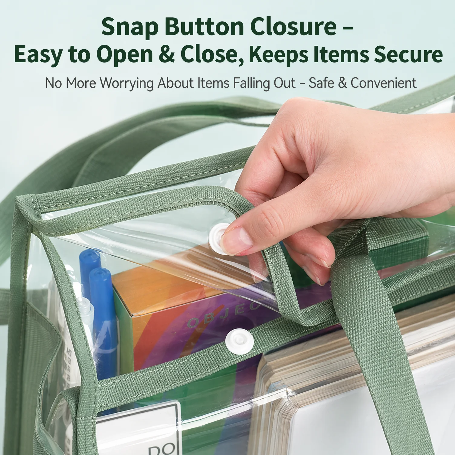 clear tote multiple uses