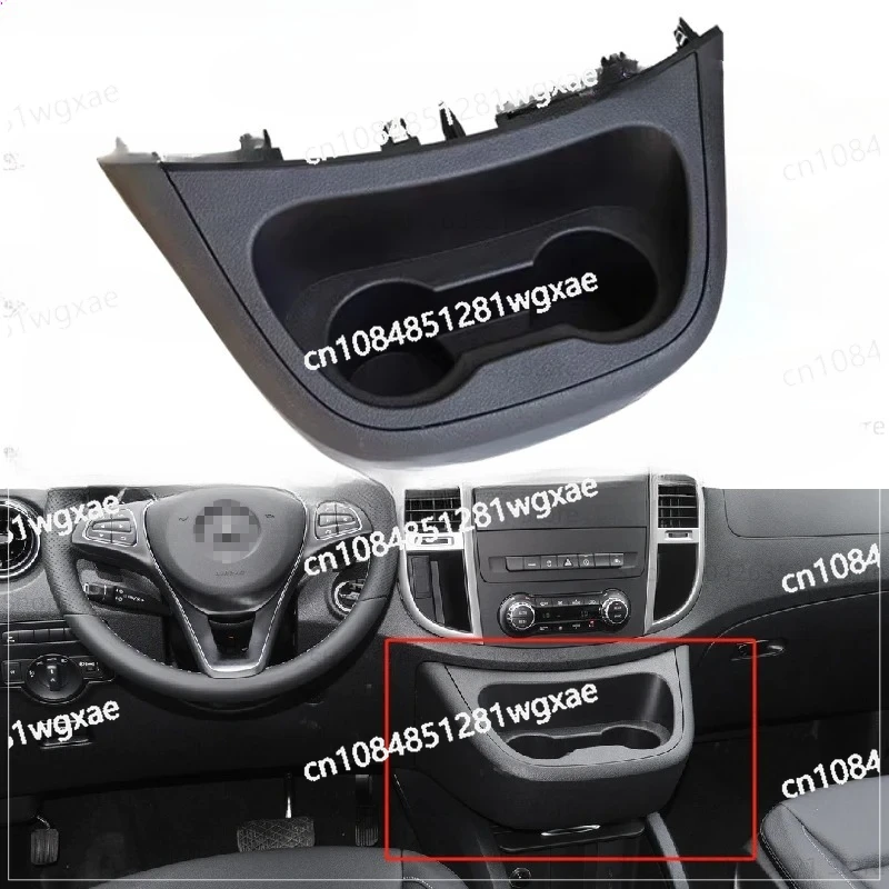 W447 Interior Cup Holder Panel Frame, Center Console Instrument Panel Trim Assembly 2016-2023