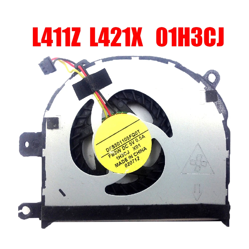 Laptop CPU Fan For DELL For XPS 14Z L411Z L421X DFS501105FQ0T FB8W DC28000B9F0 01H3CJ 1H3CJ 0.5A New