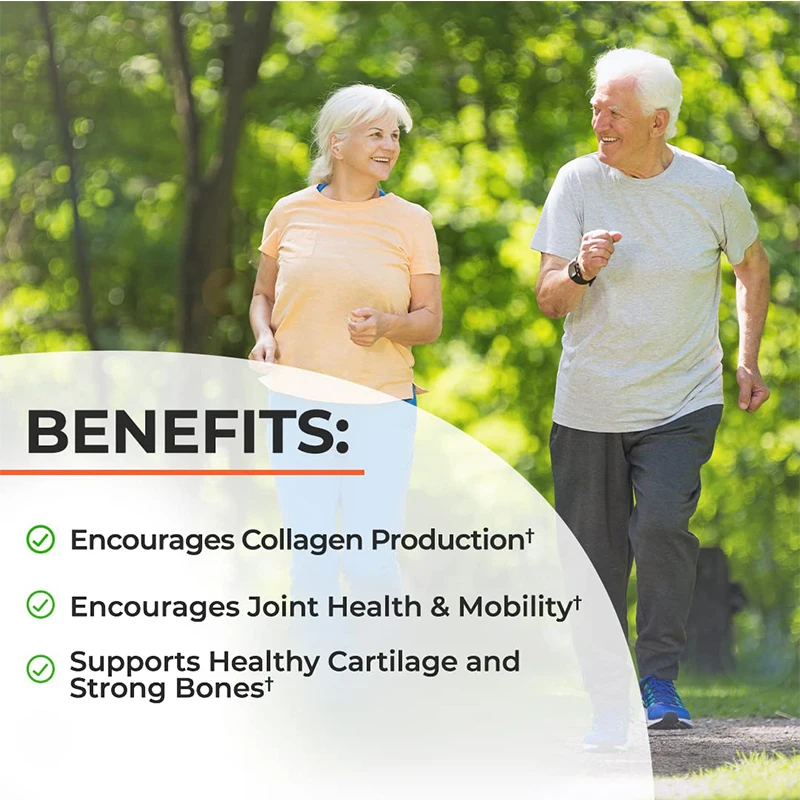 Glucosamine Chondroitin, MSM, Collagen - 2000 Mg Joint Support Supplement Supports Cartilage Health, Mobility and Strength