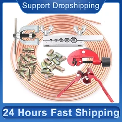 Brake Pipe Repair Kits Accessories 25Ft Brake Line Fittings Roll Coil 3/16