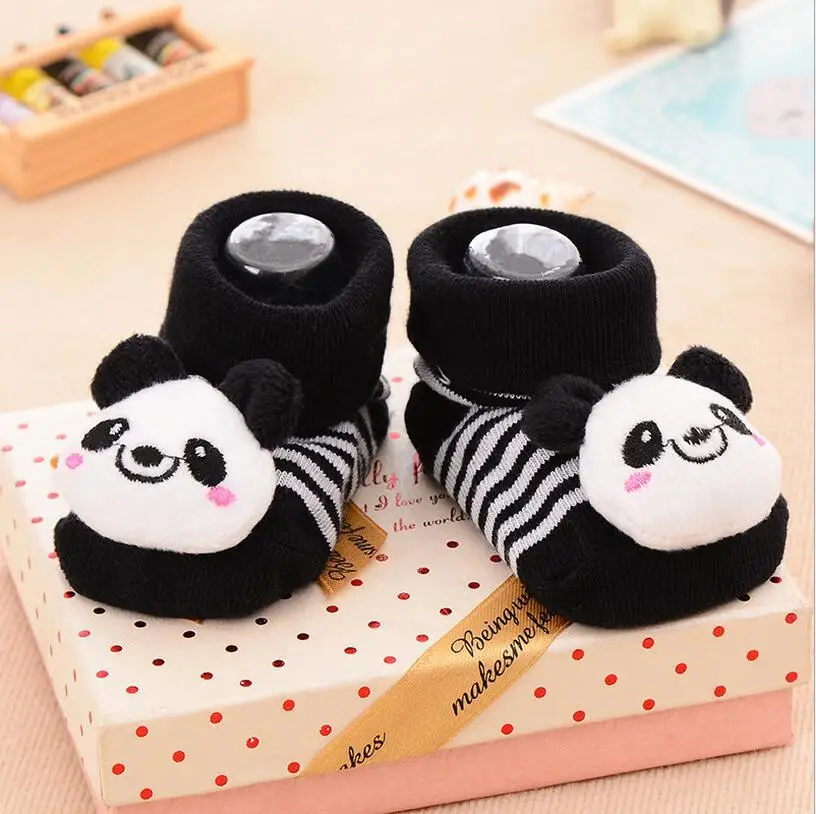 Baby Socks Toy Slipper Girls Boys Newborn Accessories Rubber Anti Slip Animal Kids Toddlers Gift Clothes Infant Children Socks