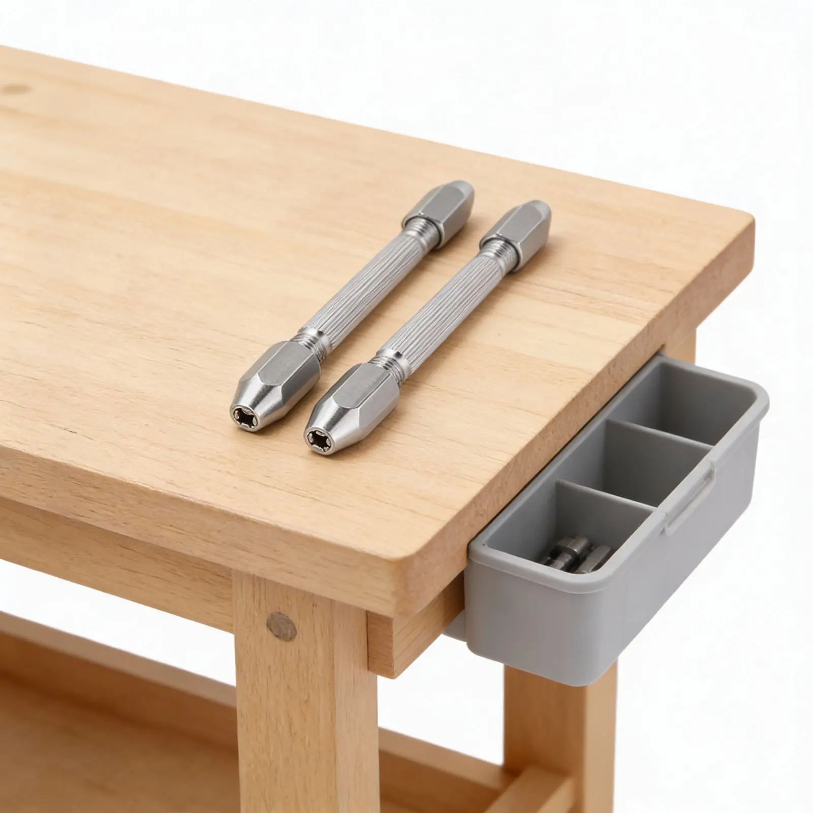 

4Pcs Double-Ended Pin Vise High Hardness Quick Release Hand Drill Precision Tool for Watch Repair Jewelry Crafting Wire Twisting