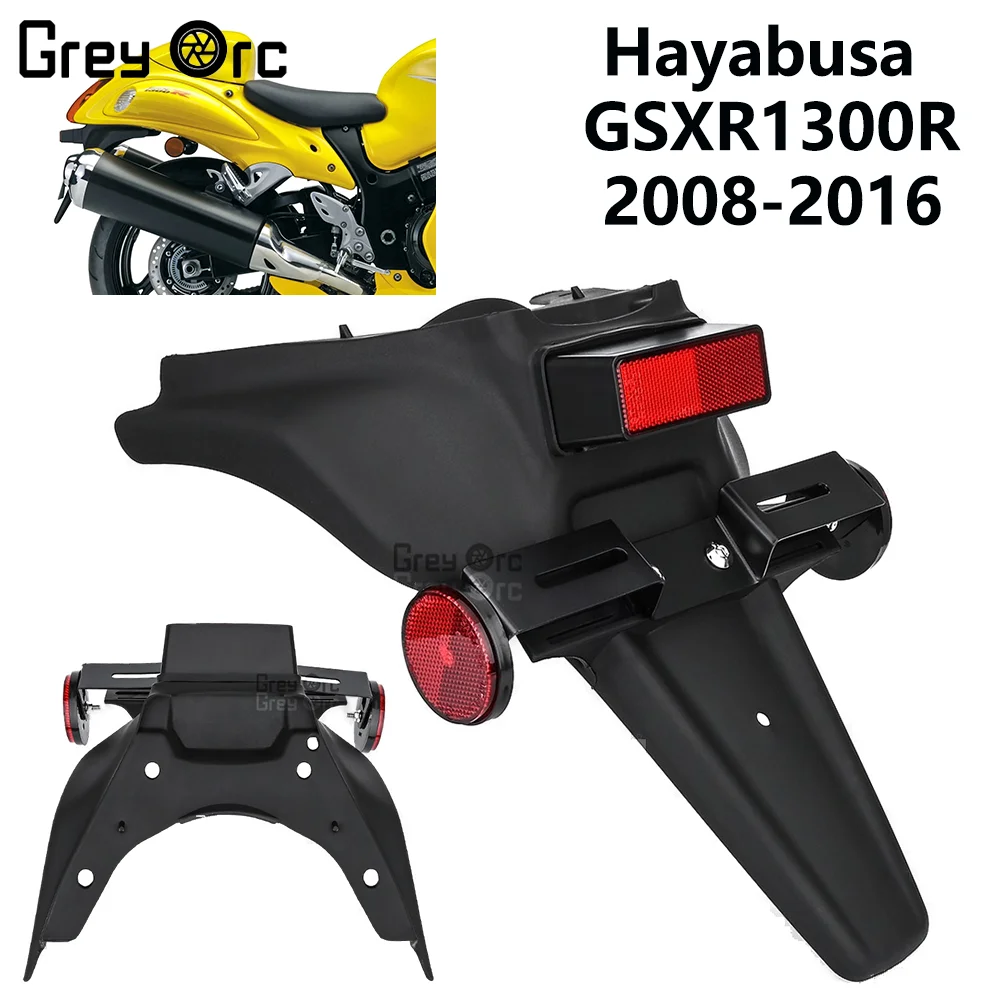 Motorcycle Rear Mudguard Bracket For Suzuki Hayabusa GSXR 1300R 2008-2016 License Plate Installation Fixing Bracket