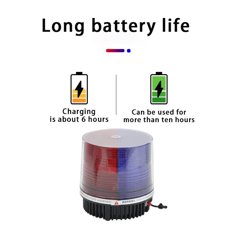 Luz de advertencia estroboscópica LED, baliza de emergencia, Base magnética para coche, control remoto inalámbrico, Auto 12-24V, luz intermitente roja, azul y amarilla, techo superior