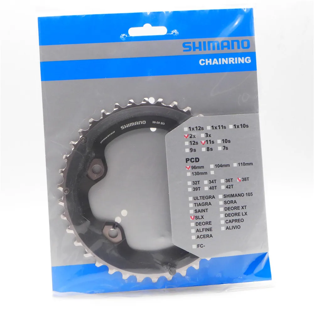 Shimano SLX FC-M7000 2x11 Speed Crankset Chainring 34T 36T 38T