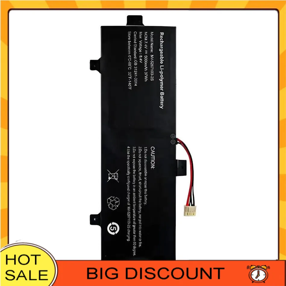 

NV-5267103-2S Laptop Battery 5000mAh For Prestigio PSB141C02 Smartbook 141 C2 Notebook Safe