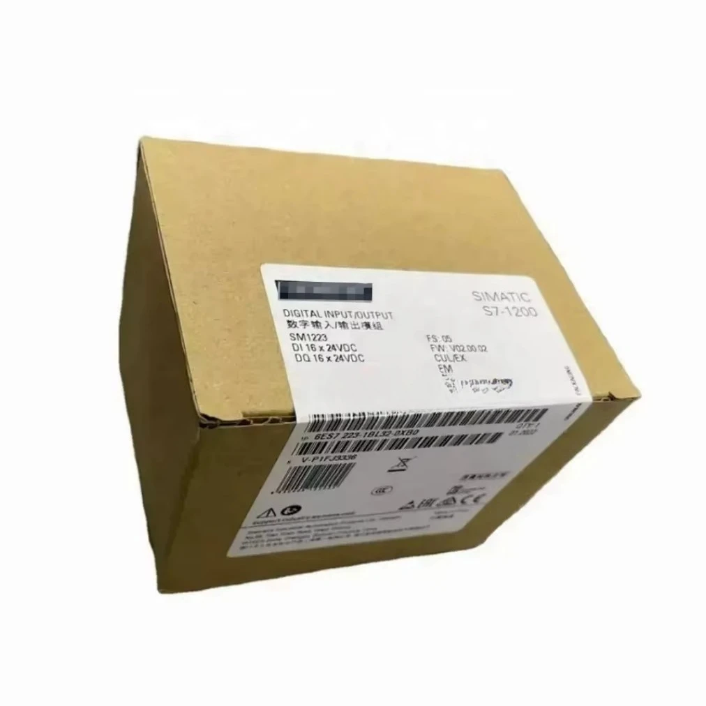 SM1223 Digital I/O Module 6ES7223-1BL32-0XB0 S7-1200 PLC Expansion Module 16DI/16DO 24VDC Transistor Output Quote Request