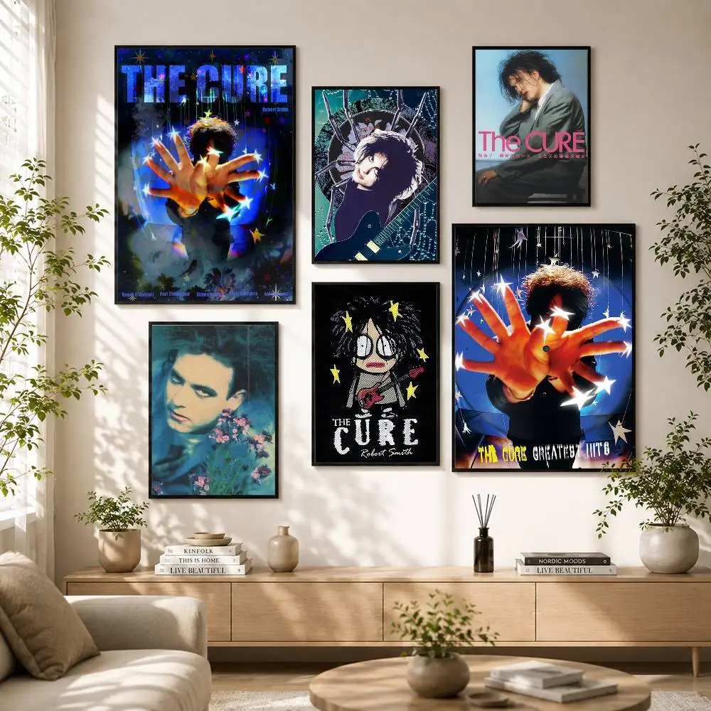 

The cure Robert S-Smith Poster Versatile HD Waterproof Wall Art Self-Adhesive Decor for Any Space Ideal Gift
