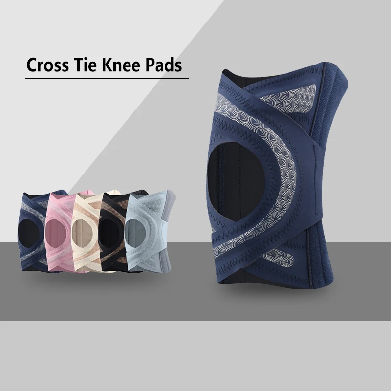 1pcs  Unisex Knee Brace Compression Support with Side Stabilizer Sports Knee Protector for Meniscus Tear - Medical & Health