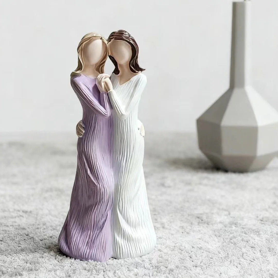 

Gifts For Friend Women Sister Birthday Gifts From Sisters Friendship Resin Sister Figurines Ornament Pretty For Home Bedroom