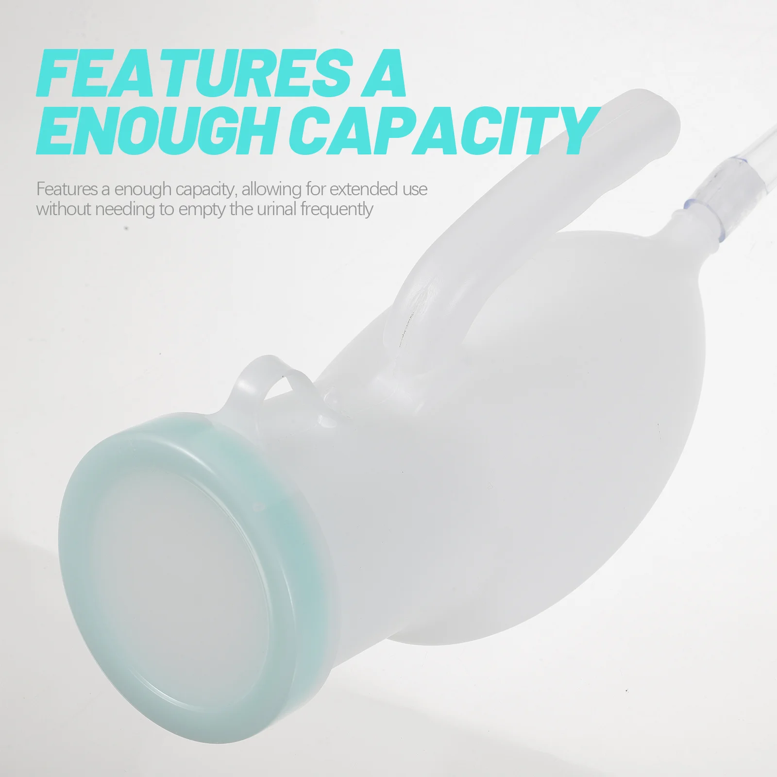 مبولة مدمجة محمولة للرجال، حجم كبير، مقاومة للتسرب، صناعة متقنة، تصميم بسيط، مثالي للرحلة والخارجية #2