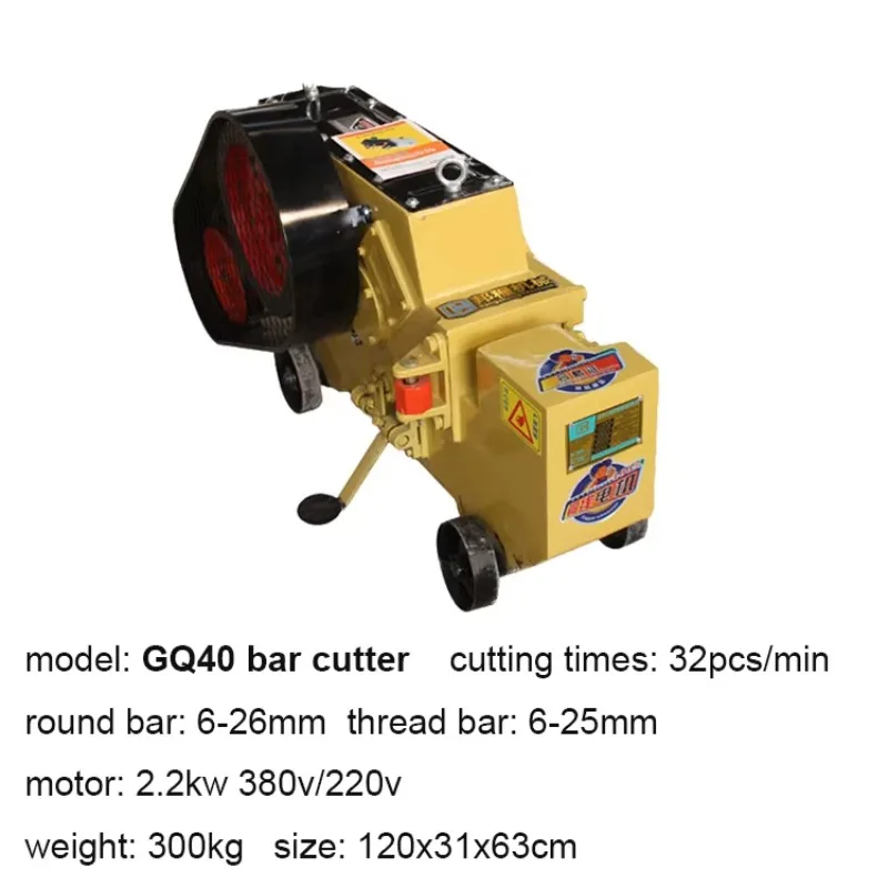 6-70mm Automatic Steel Bar/rebar Cutting Machine Hydraulic Steel Round Rod Cutter