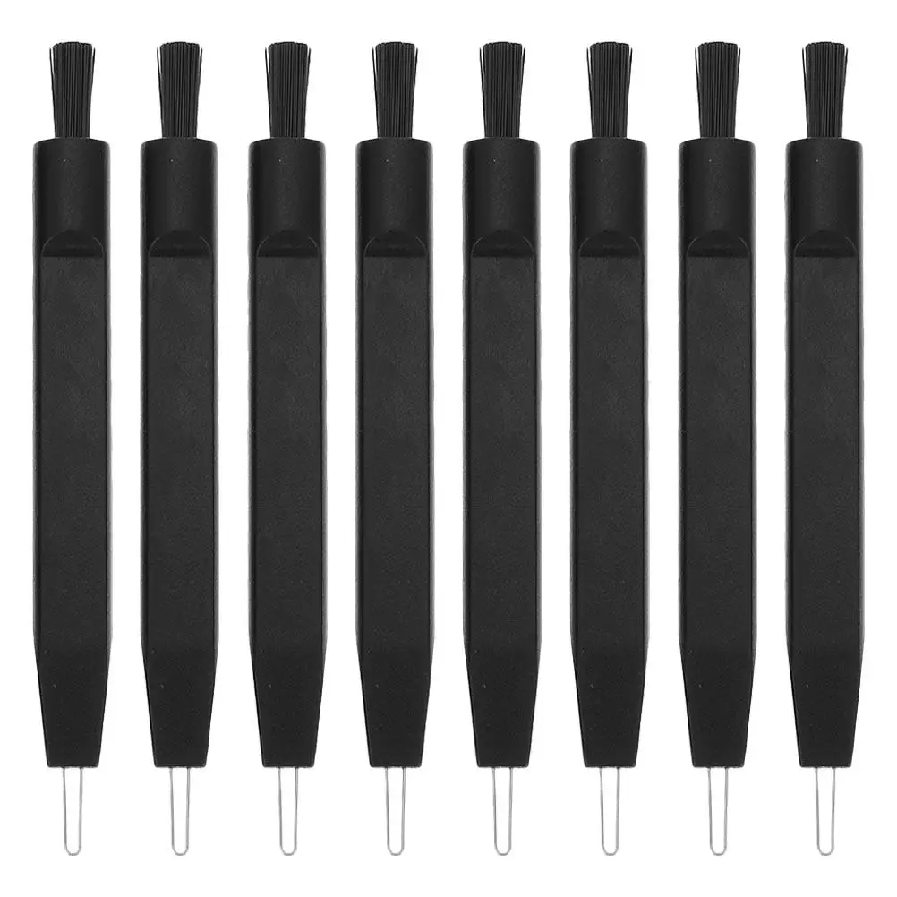 8Pcs Hearing Aid Cleaning Brush Set U Shaped Hook and Mini Scrub Brush for Hard to Reach Areas Sound Amplification view 5