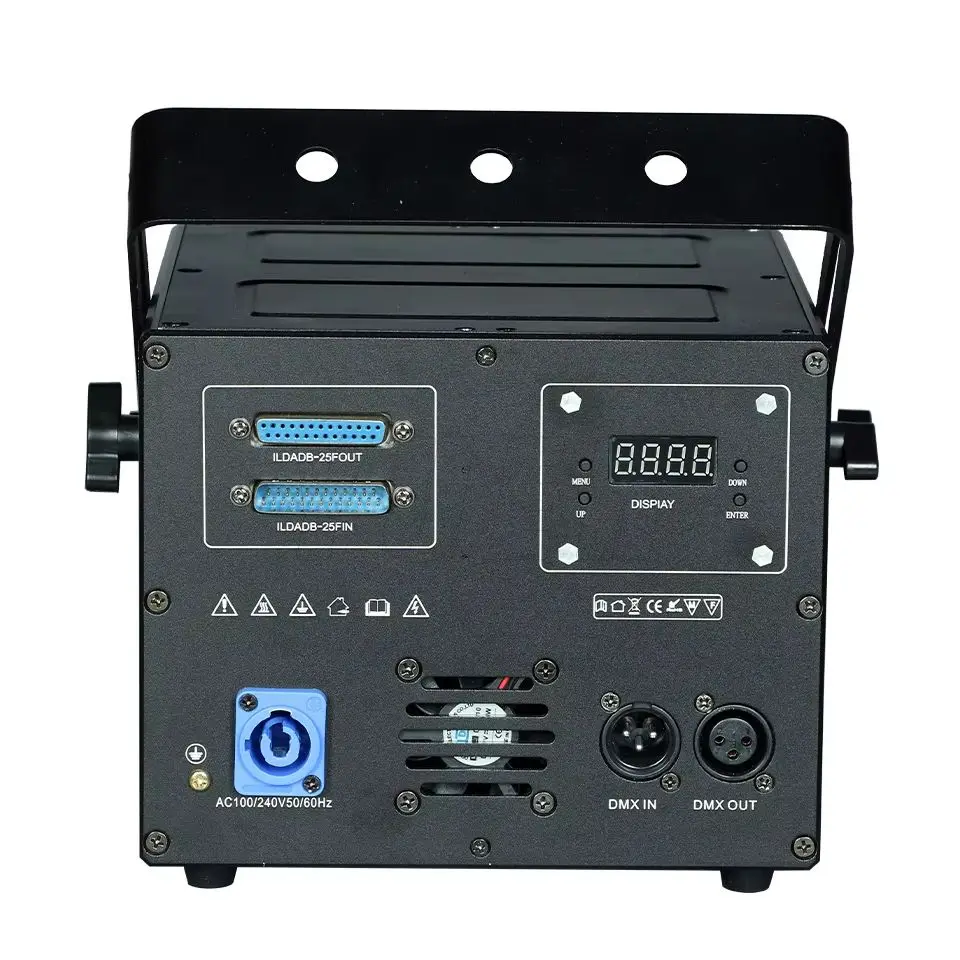 NIEUW Programma RGB Laser 1w 2w 3w 4w Projector 25Kpps Scanner Beam Podiumverlichting ILDA DMX-besturing Party Dj Bar Disco Club Night