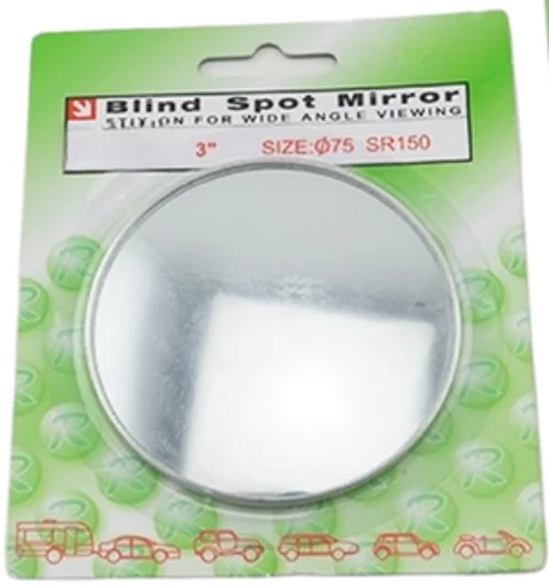 Blind Spot Rear View Convex Mirror for Trucks Buses Vans Featuring Wide Angle Vision and Weatherproof Attachment