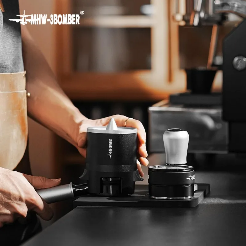 MHW-3BOMBER SE Pro 58mm Coffee Dosing Cup Hand-brewed Espresso Powder Receiver Cup Espresso Shaker Funnel Tool Used By Baristas