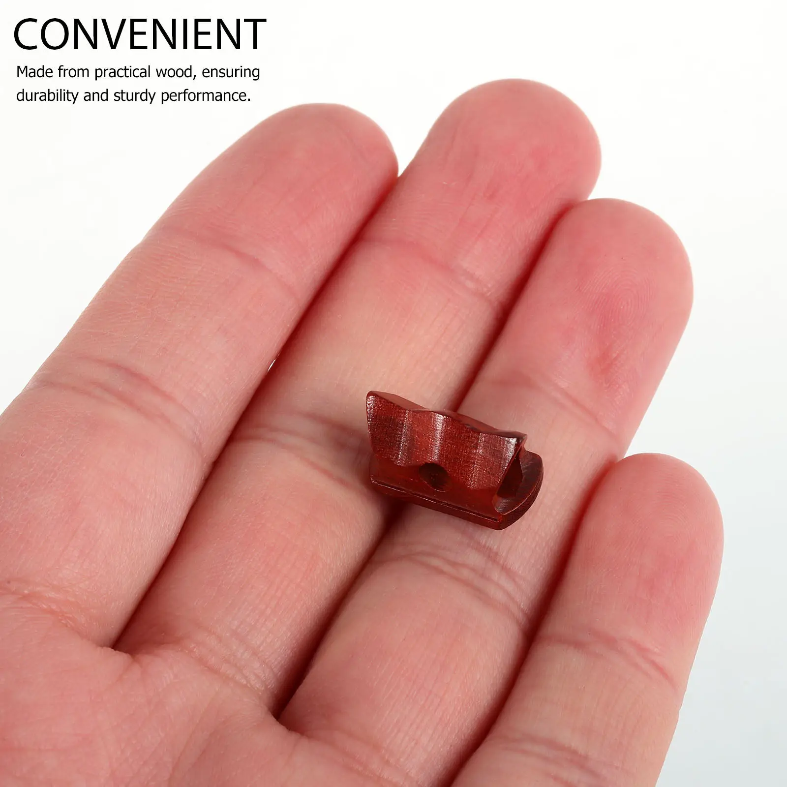 Rosewood Erhu Bridge Replacement Accessory Traditional Chinese Instrument Part Sound Quality and Playing