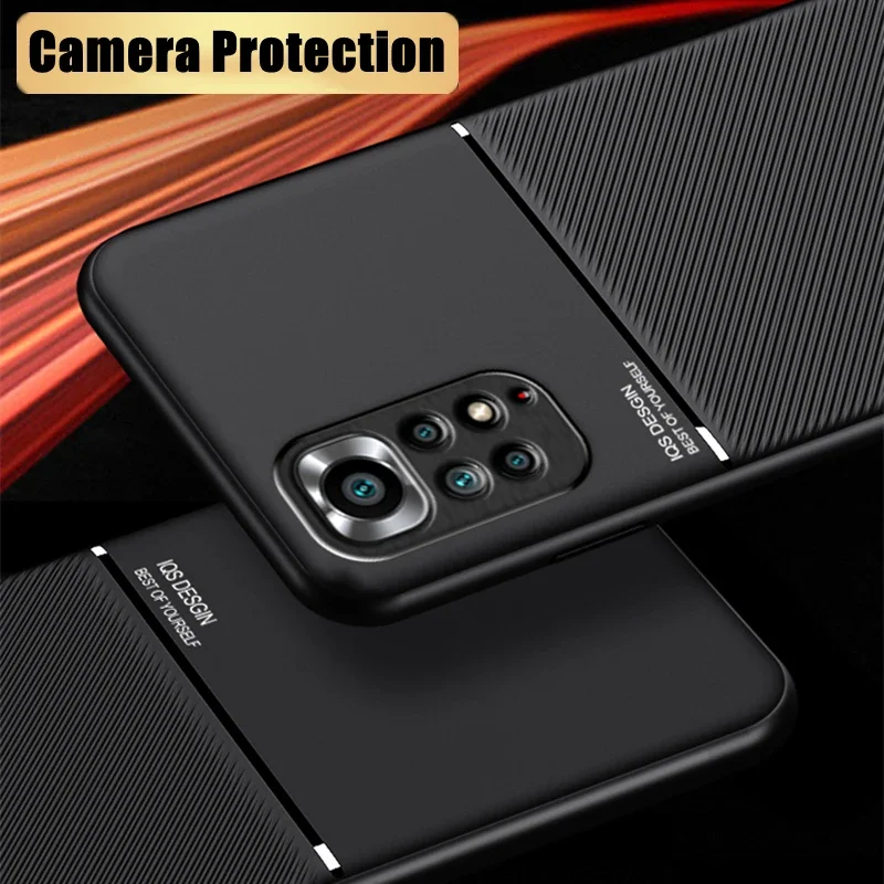 Casing Magnet untuk Xiaomi Redmi Note 14 13 12 11 10 9 8 Pro Plus 5G 4G 12S 11S 10S 10C 12C 13C 14C 15C Casing Pelindung Anti Benturan