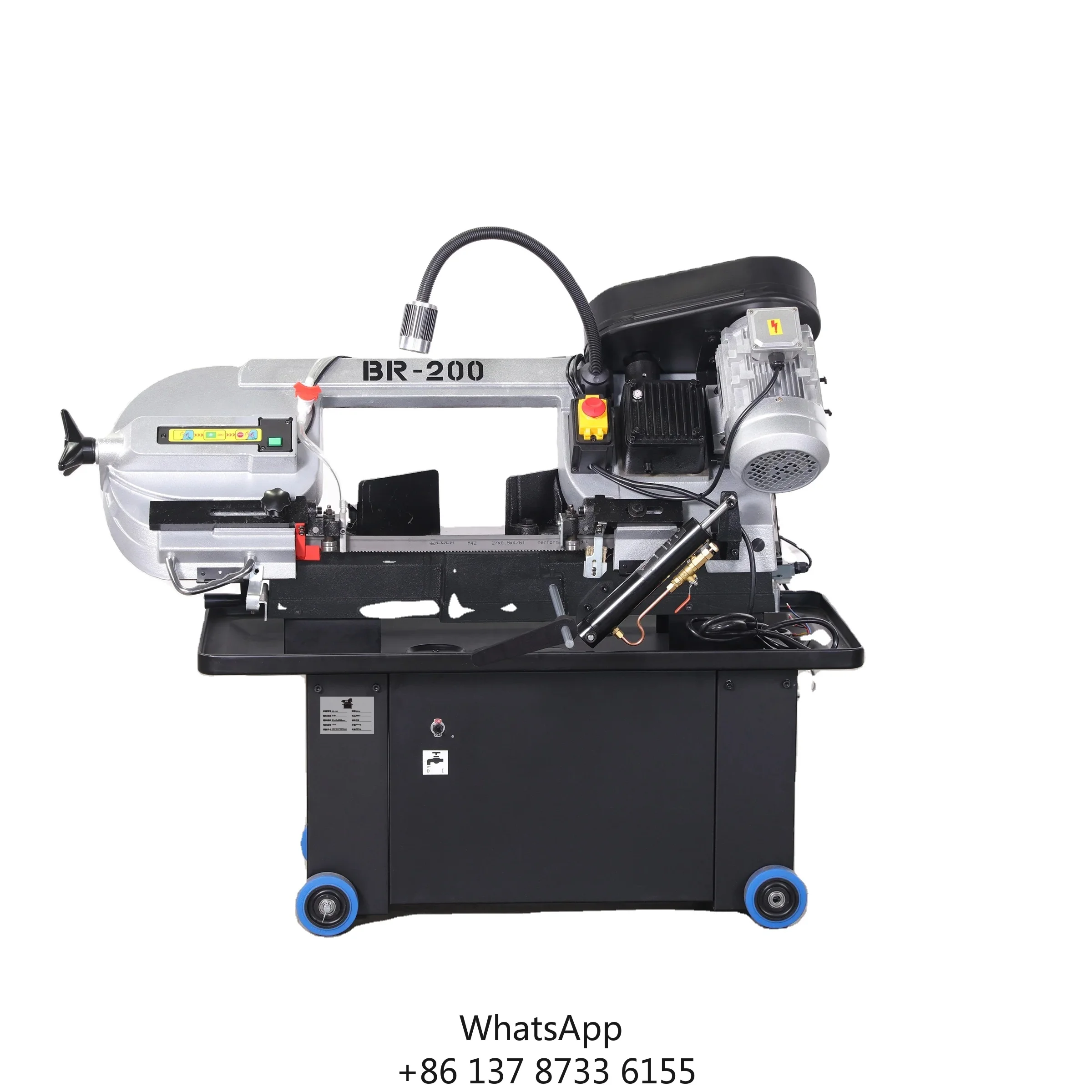 Multifunctional And Portable Small Style Metal Cutting Band Saw Machinery BR-200
