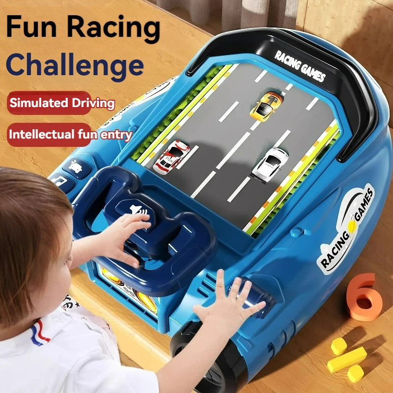 Volante de simulación para niños, máquina de juego de descanso espacial de combate, entrenamiento de concentración, juego de mesa, juguetes educativos para niños