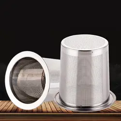 Mesh Tea Infuser Reusable Tea Strainer Teapot Stainless Steel Loose Tea Leaf Filter Drinkware Kitchen Accessories Tea Strainer