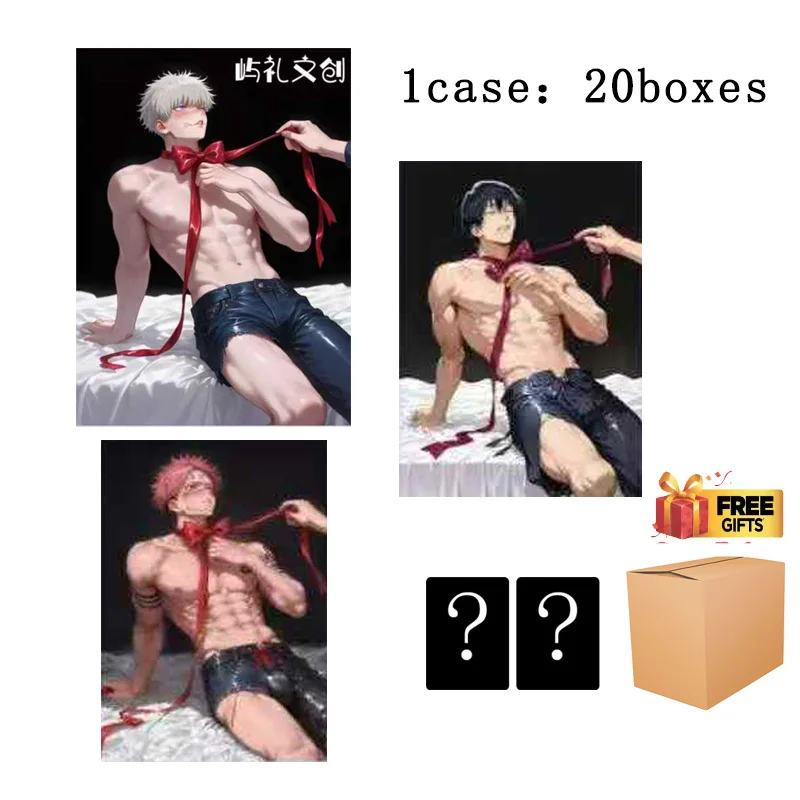 주술회전 아크릴 컬렉션 카드 10x15cm 한정판 애니메이션 수집용 희귀 캐릭터 세트 디스플레이 가챠 스타일