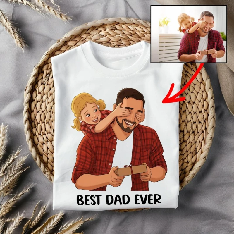 Birthday Custom Anime Shirt Custom Photo  Family T Shirt Friends Shirts Couple Shirt, Gift for Her, Birthday Gift Short T-shirt