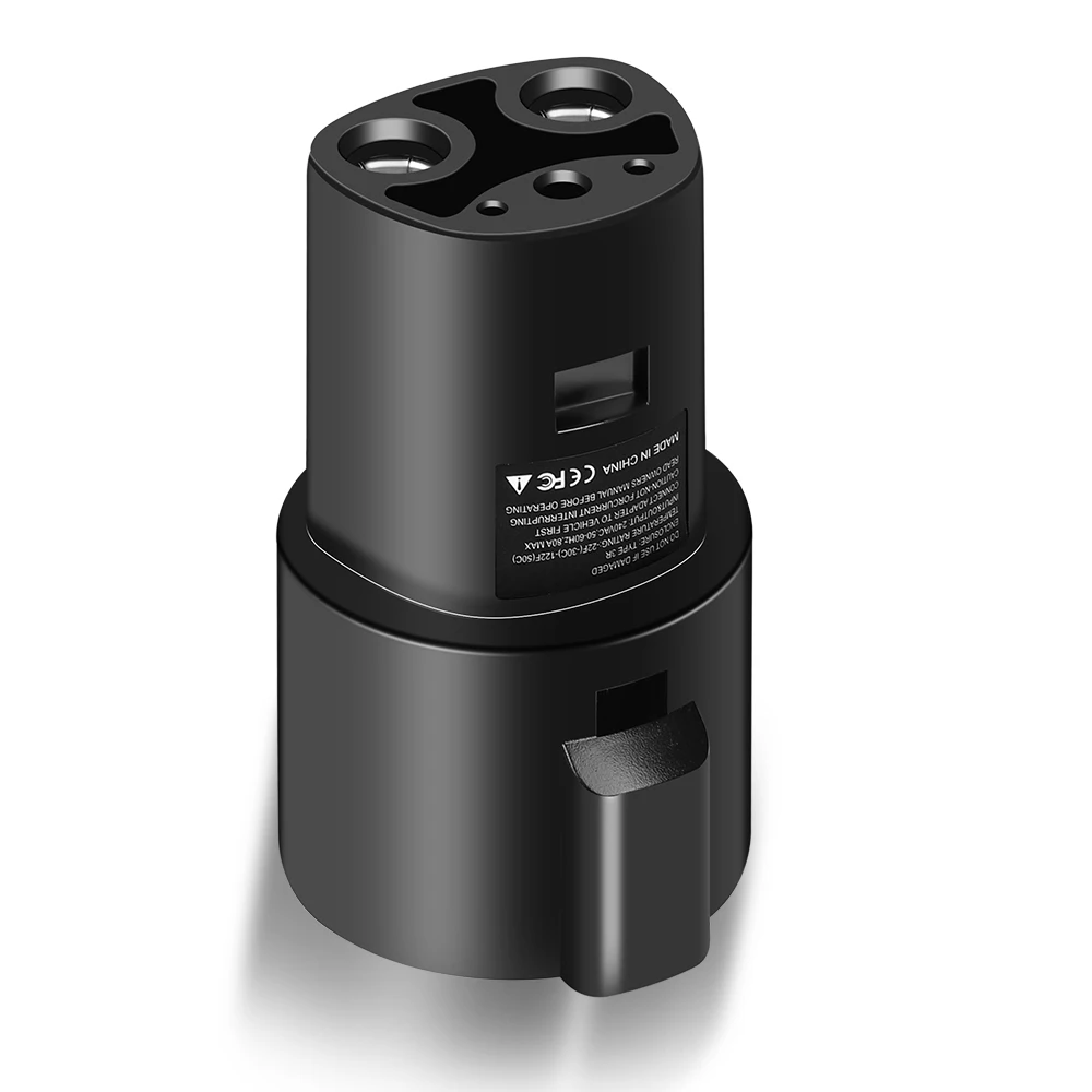 Adaptateur EV pour véhicule électrique, connecteur de chargeur EV, accessoires de voiture électrique, Type 1 à TESLA Abrtor J1772, placements