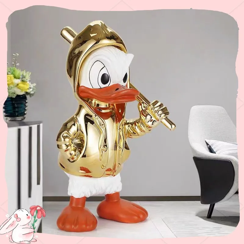 ديزني دونالد داك الراقية الحنين الإبداعي يلعب لطيف ديكور غرفة المعيشة سطح المكتب الحلي اللعب هدايا العيد