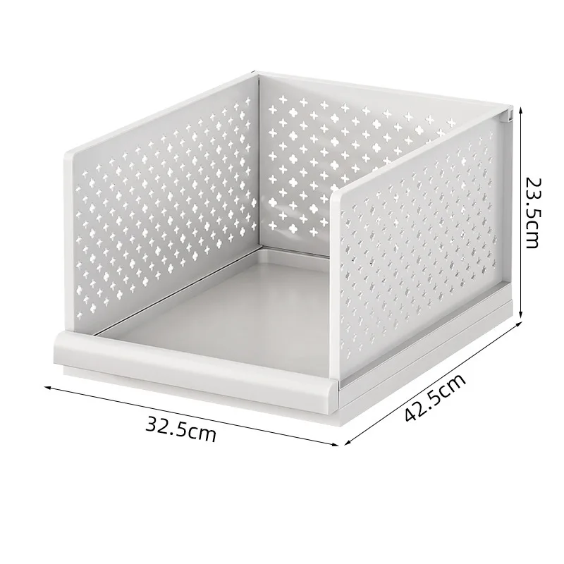 Wardrobe storage upgraded drawer foldable laundry layered shelves