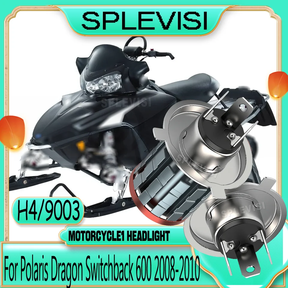 

Easy to Install Energy-Efficient High-Performance LED HiLo Motorcycle Headlight For Polaris Dragon Switchback 600 2008 2009 2010