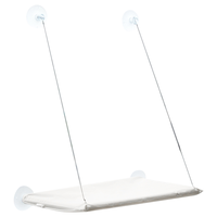 Hot Trend-Secure Mounting Ultra-Soft Cat Window Hammock Bed-Cozy Cloud-Like Perch For Feline Naptime, Space-Saving Design Perfec