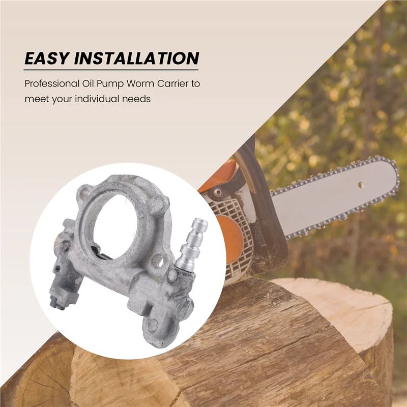 

Держатель червячного масляного насоса с червяком и держателем для бензопилы Stihl 024 026 MS240 MS260 1121 640 3203