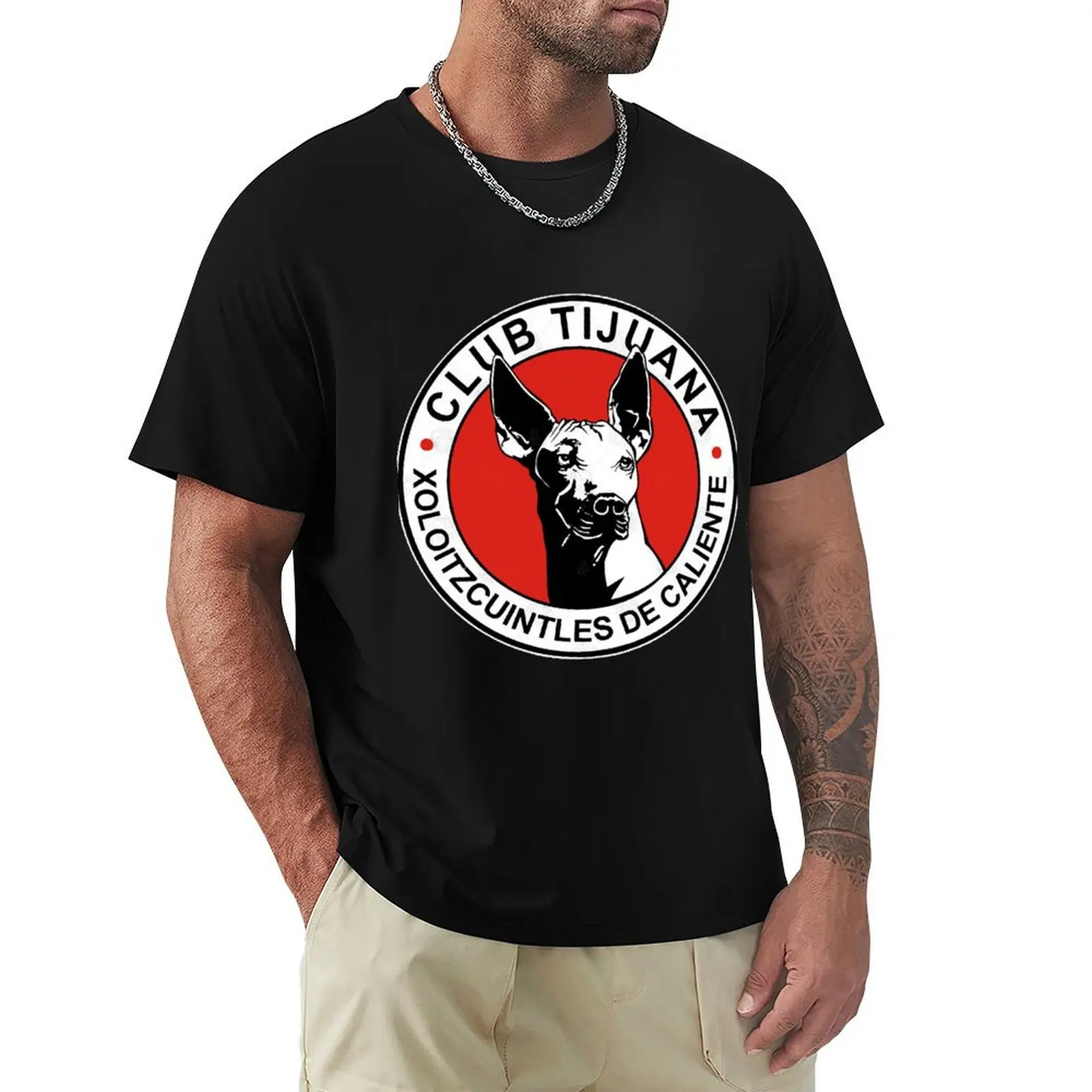 Xolos Club Tijuana T-Shirt t shirt man plain T-Shirt