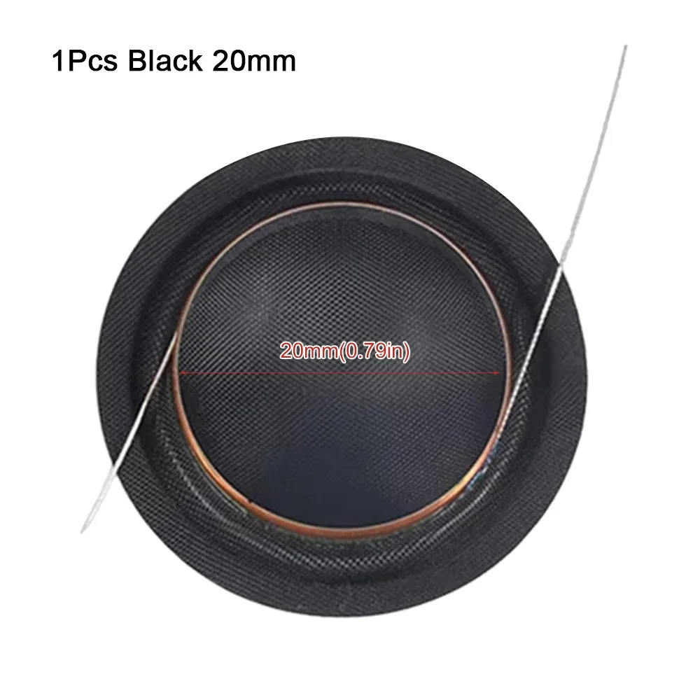 1/2 Peças Novas Bobina de Voz para Tweeter 20/25mm 5.4Ohm KSV, Peça de Reparo para Alto-falante de Agudos, Diafragma de Membrana de Seda, Substituição para Corneta de Áudio
