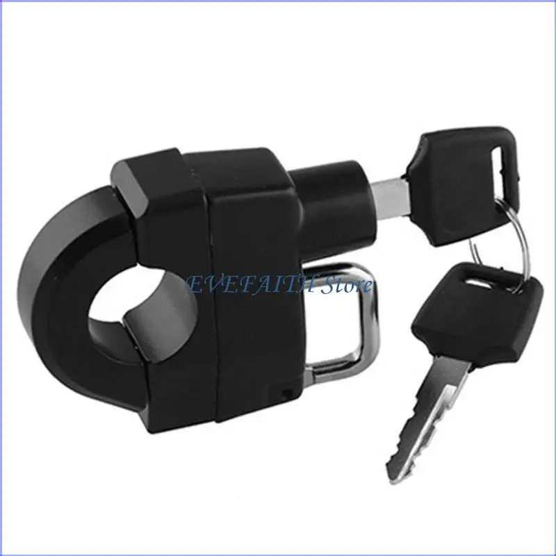 

124B Universal Motorcycle Helmet Lock Motorbike Helmet Lock Hanging Hook Helmet Lock