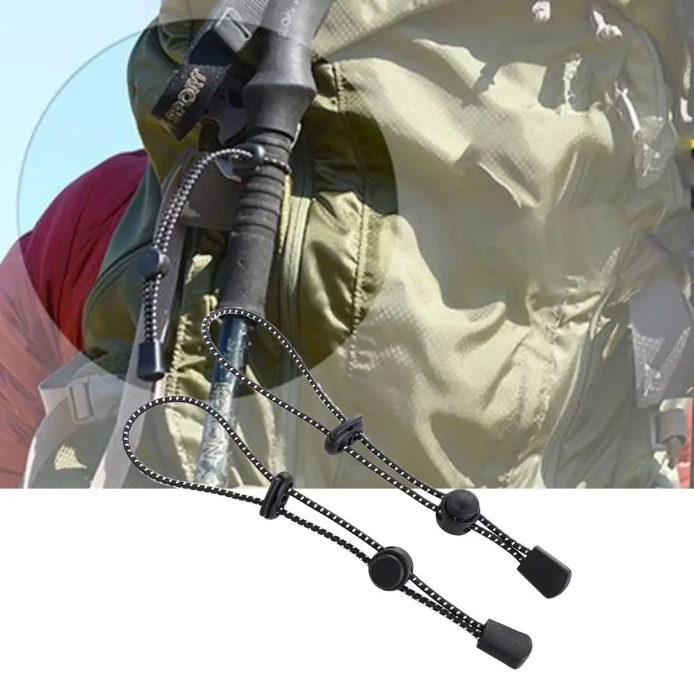 

Ремешок на запястье с тростью, пластиковая пряжка, эластичная веревка, держатель для трости, эластичный держатель для веревки, пряжка для фиксации рюкзака