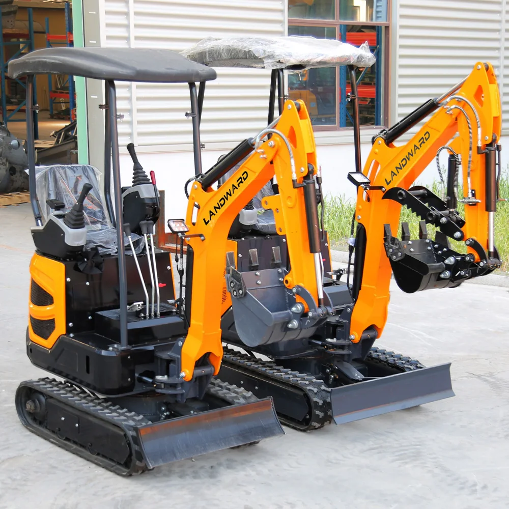 Miniexcavadora de 2,5 toneladas, motor Yanmar Euro 5, excavadora pequeña para el hogar, miniexcavadora sobre orugas multifunción de 1,8 toneladas personalizada