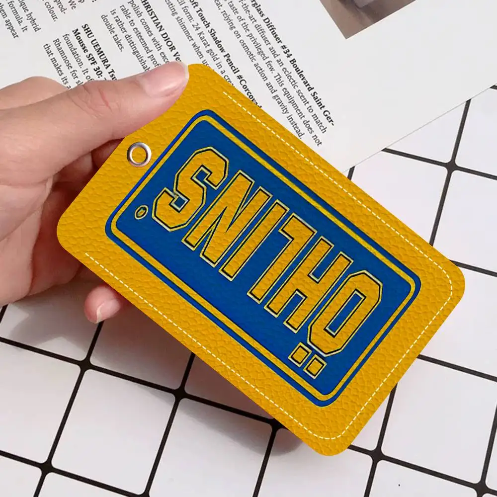 O-Ohlins الكرتون بطاقة المفاتيح أنيمي الأزياء قلادة حقيبة معرف الباب بطاقة حالة حافلة بطاقة لطيف الكبار هدية عيد ميلاد #5