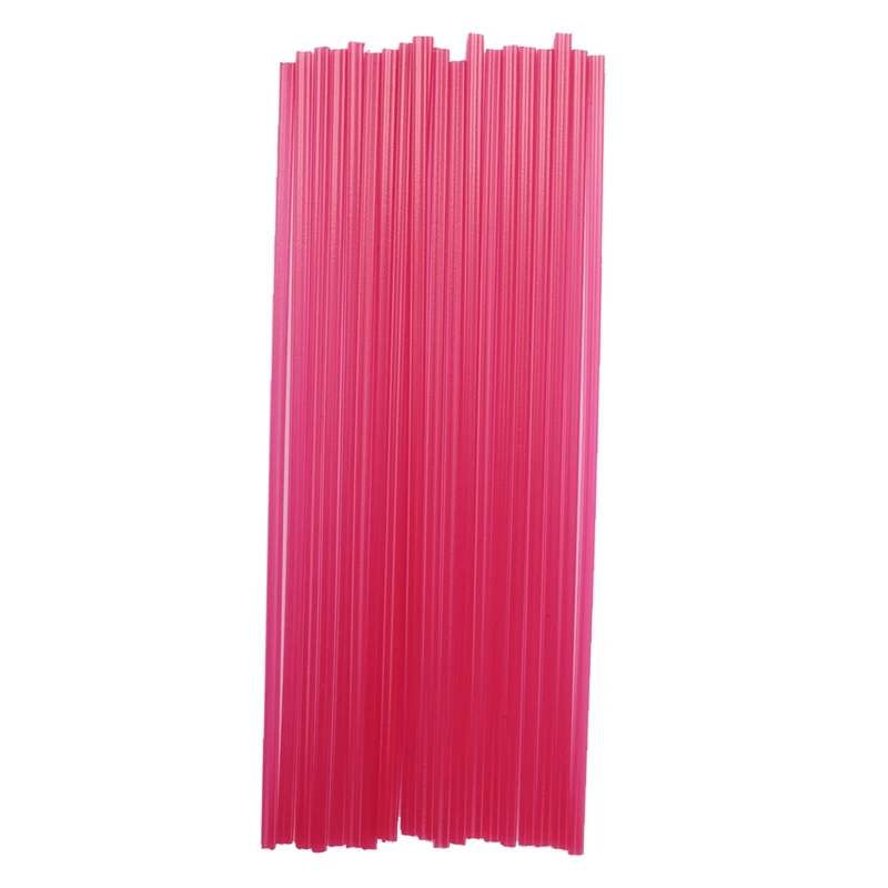 100 Pieces Plastic Welding Rods PP/PVC/PPR Plastic Welder Repair Rods For Car Bumpers And Daily Plastic Repair