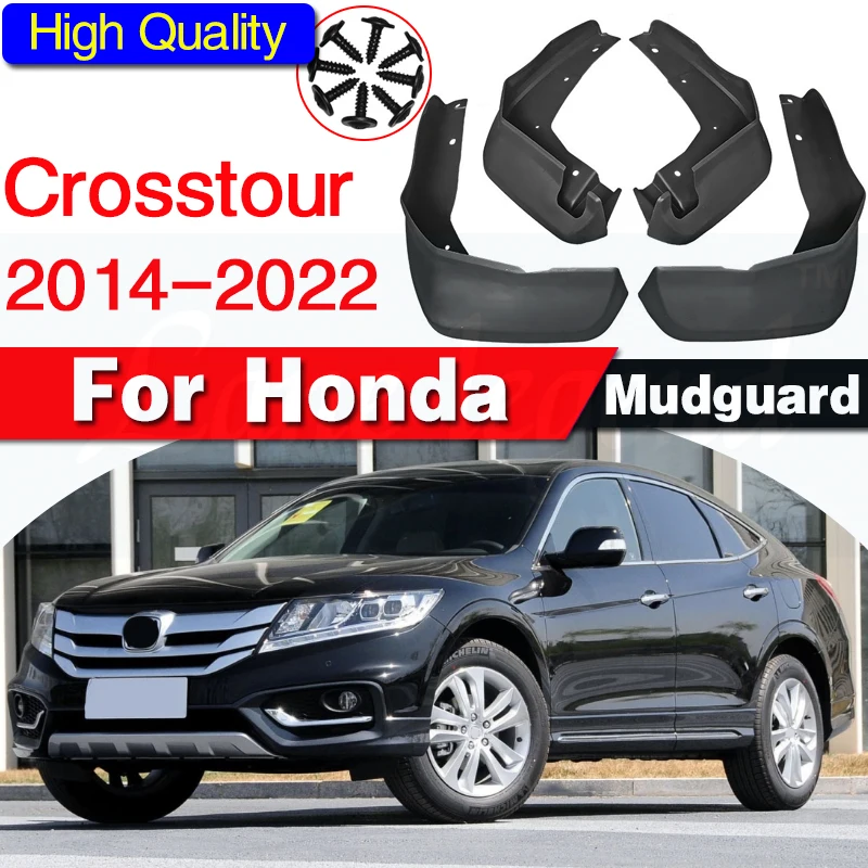 Set Mud Flap Flaps For Honda crosstour 2014-2022 Mudflaps Splash Guards Front Rear Mudguards 2015 2016 2017 2018 2019 2020 2021