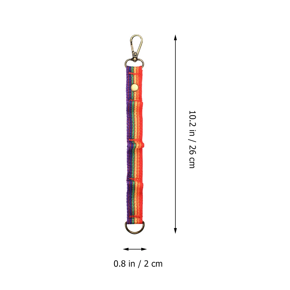4 قطعة TentBuckleKeychain حبل ملون متعدد الأغراض التخييم إكسسوارات السفر معلقةBuckle خفيفة الوزن عملية تصميم بسيط